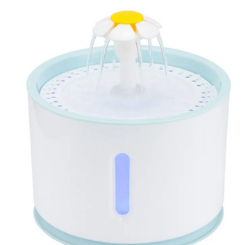 Automatic Pet Water Fountain | LED Light | Filtered | Quiet Pump | Cats & Small Dogs